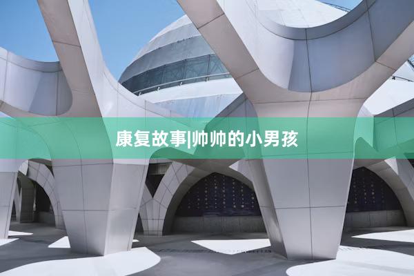 康复故事|帅帅的小男孩